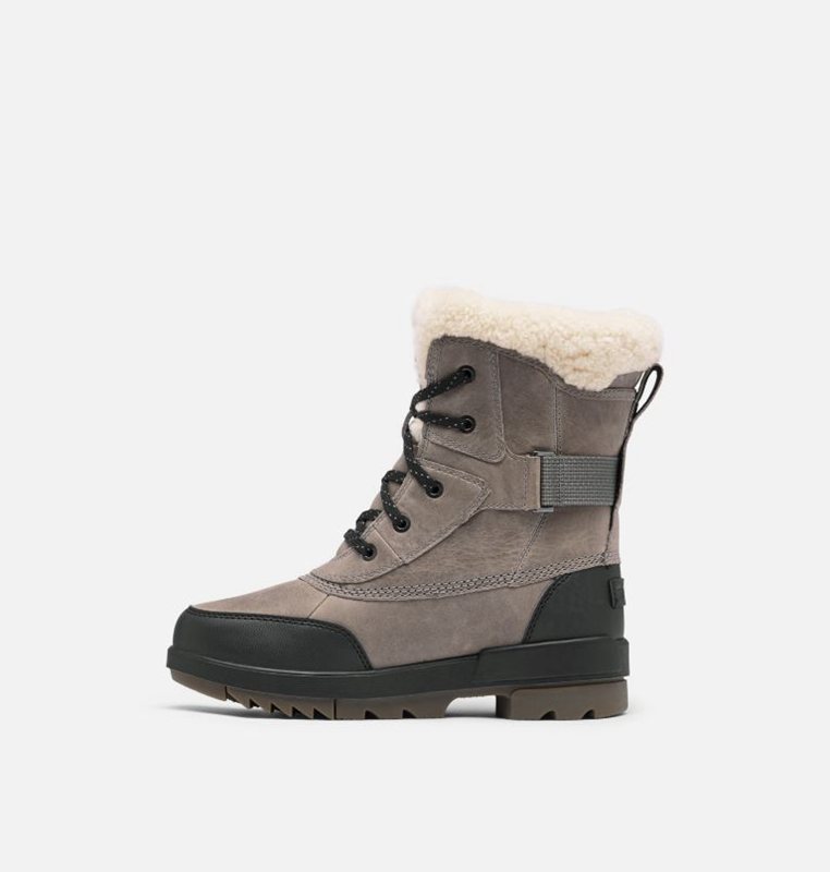 Womens Snow Boots Dark Grey - Sorel Tivoli™ IV Parc Mid - 125639-JQO